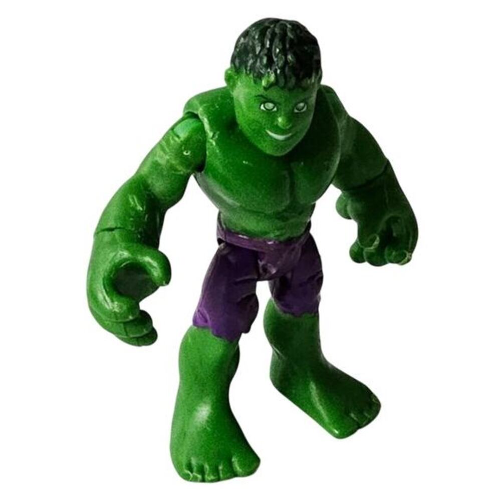 Hasbro Hulk Action Figure Marvel 2.5in‎ Green Purple 2010 Mini Toy C-3046A